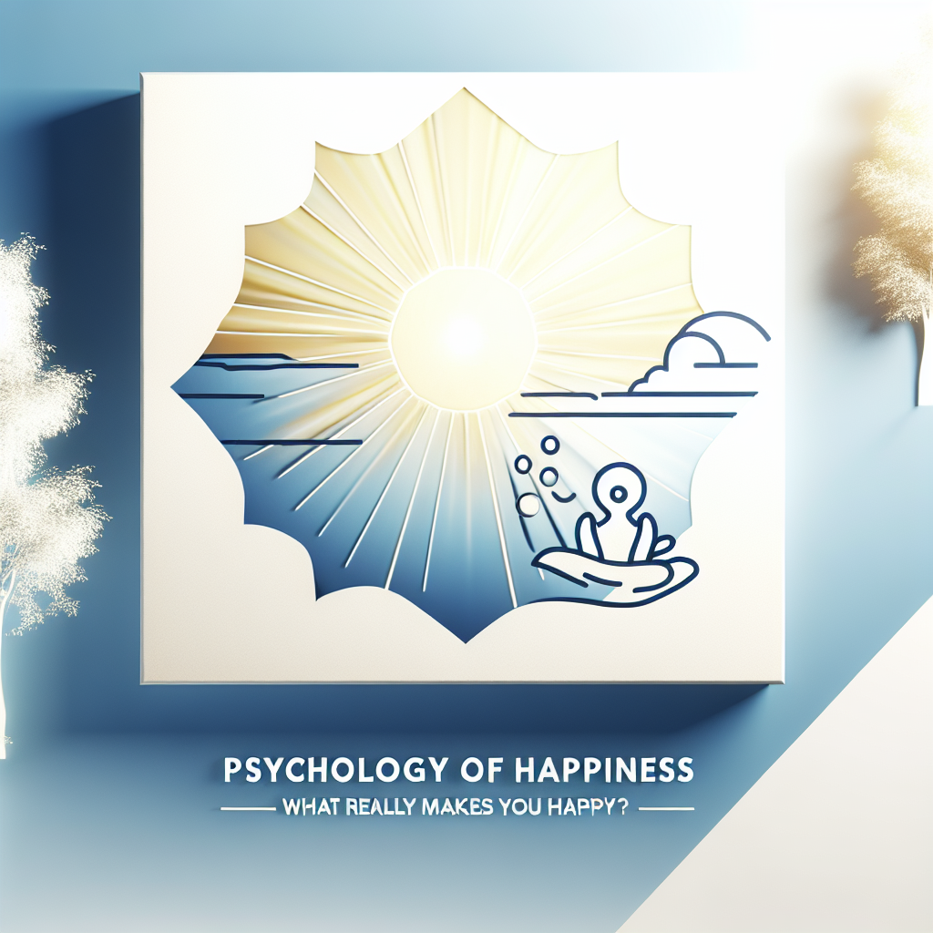 Psychologia szczęścia – co naprawdę sprawia, że jesteśmy szczęśliwi?